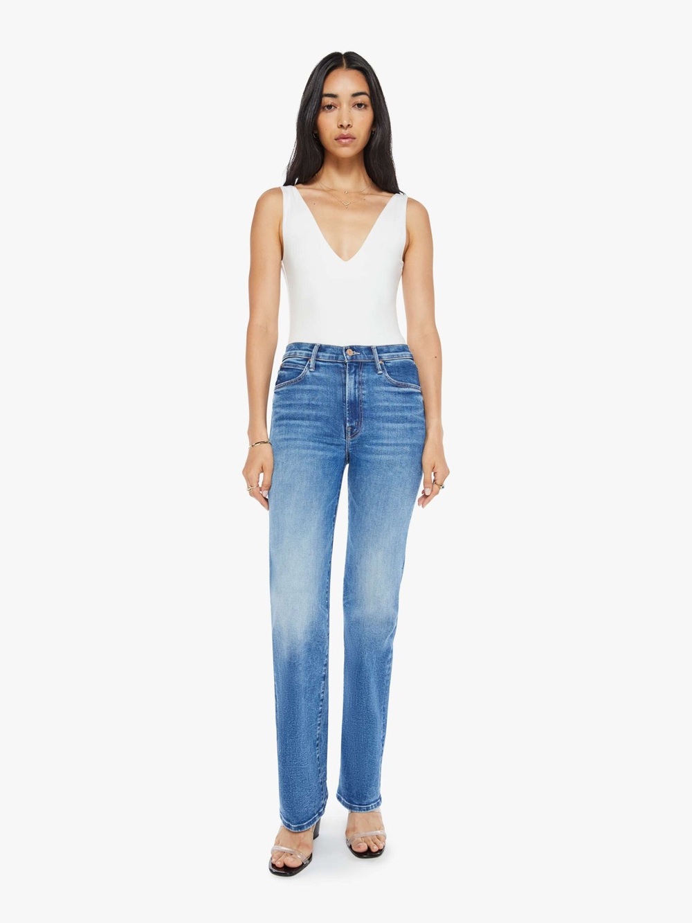 MOTHER The Kick It Fray Jeans Bitchin